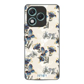 Kék és arany tavaszi virágzás Art Honor 400 Lite tok