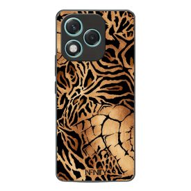 Aranyló Afrika állat mintás Honor 400 Lite tok
