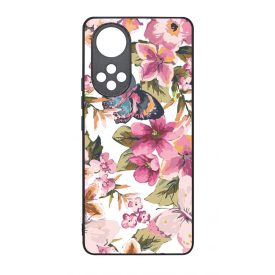 pillangós lepkés virág mintás Honor 50 tok