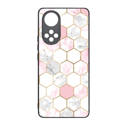 Geometric Rose Gold marvanyos marvany mintas Honor 50 tok