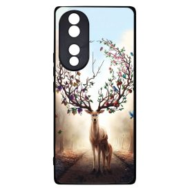 erdő szarvas őz négy évszak Honor 70 tok