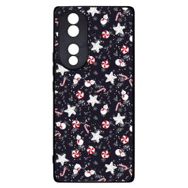 Cuki karácsonyi díszek mintás Honor 70 tok