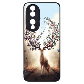 erdő szarvas őz négy évszak Honor 90 tok