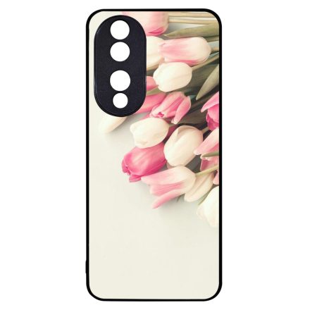 virágos tulipános tavaszi Honor 90 tok