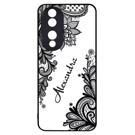 kérd a neveddel csipkés csajos Honor 90 tok