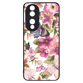 pillangós lepkés virág mintás Honor 90 tok