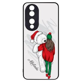 Kérd a neveddel - Lány & Maci - csajos karácsony Honor 90 tok