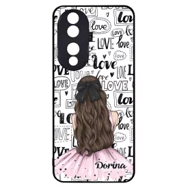 Kérd a Neveddel - LOVE Girl szerelem valentin napi Honor 90 tok