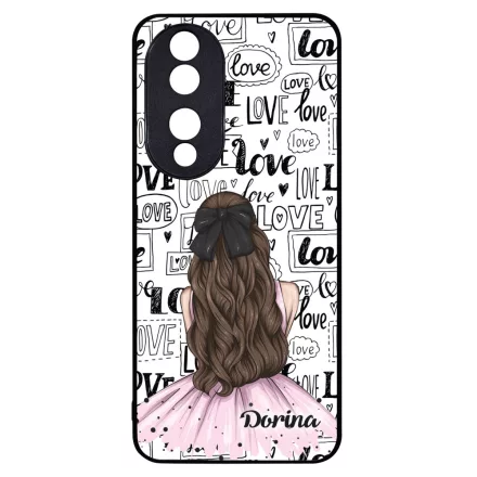 Kérd a Neveddel - LOVE Girl szerelem valentin napi Honor 90 tok