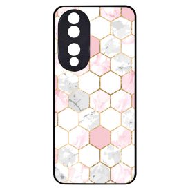 Geometric Rose Gold marvanyos marvany mintas Honor 90 tok