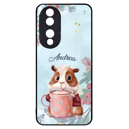 Kakaós hörcsög - Téli mintás Honor 90 tok