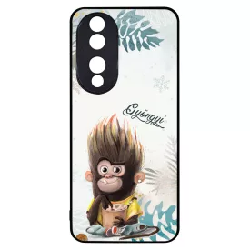 Kávés Maki - Téli mintás Honor 90 tok