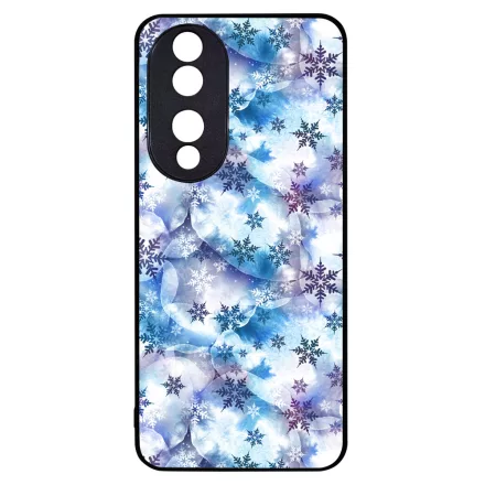 Téli Szépséges Hópihe mintás Honor 90 tok