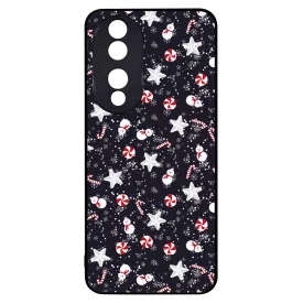 Cuki karácsonyi díszek mintás Honor 90 tok