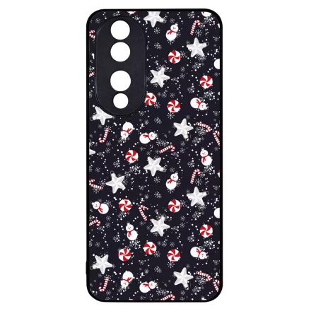 Cuki karácsonyi díszek mintás Honor 90 tok