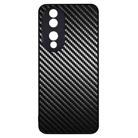 Ezüst karbon fiber mintás Honor 90 tok