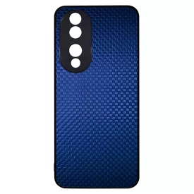 Gyönyörű kék karbon fiber mintás Honor 90 tok