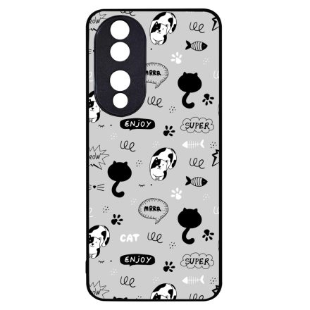 Mrrr Cuki Cica mintás Honor 90 tok