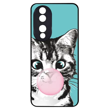 Bubble Cat - cica mintás Honor 90 tok