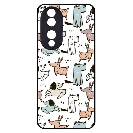 Tündéri rajzolt kutya mintás Honor 90 tok