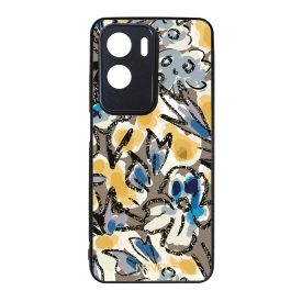 Művészi kék virágzás Honor 90 Lite tok