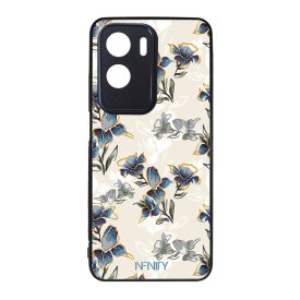 Kék és arany tavaszi virágzás Art Honor 90 Lite tok