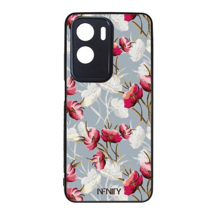 Szépséges piros tavaszi virágok Honor 90 Lite tok