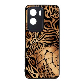Aranyló Afrika állat mintás Honor 90 Lite tok