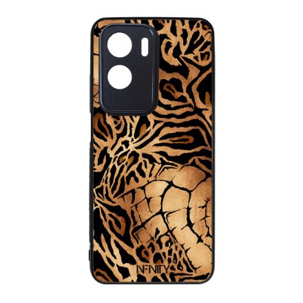 Aranyló Afrika állat mintás Honor 90 Lite tok