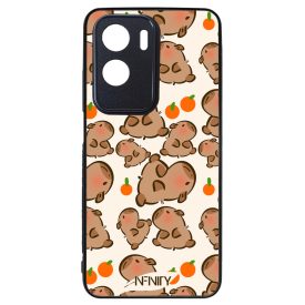 Cuki capybara és narancs Honor 90 Lite tok