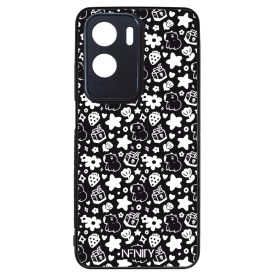 Fekete fehér capybara Honor 90 Lite tok