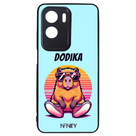 Névvel kérhető - Retro capybara Honor 90 Lite tok