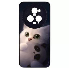 cica cicás macska macskás panda pandás Honor Magic 5 Pro tok