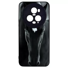 lovas fekete ló Honor Magic 5 Pro tok