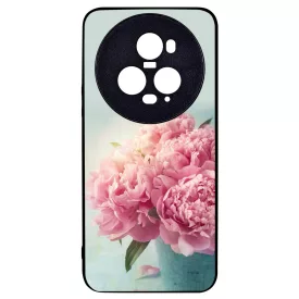 virágos tavaszi vintage rózsaszín rózsás Honor Magic 5 Pro tok