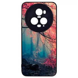 őszi erdős falevél természet Honor Magic 5 Pro tok