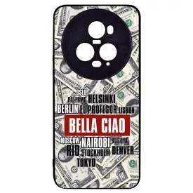 Bella Ciao MONEY nagypenzrablas lacasadepapel Honor Magic 5 Pro tok