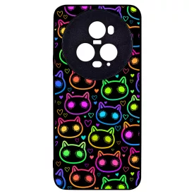 Halloween Macskak - Colored Honor Magic 5 Pro tok