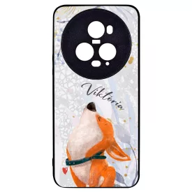 Cuki corgi kutyus - Téli mintás Honor Magic 5 Pro tok