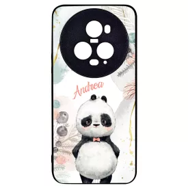 Édes kis Panda - Téli mintás Honor Magic 5 Pro tok
