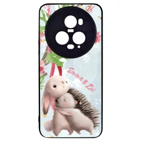 Nyuszi és Süni - Téli mintás Honor Magic 5 Pro tok