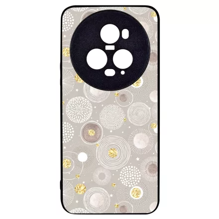 Csodaszép Aranyló téli mintás Honor Magic 5 Pro tok