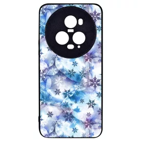 Téli Szépséges Hópihe mintás Honor Magic 5 Pro tok
