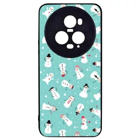 Cuki hóember mintás - Téli mintás Honor Magic 5 Pro tok