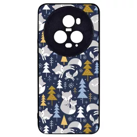 Tündéri Karácsonyi róka mintás Honor Magic 5 Pro tok