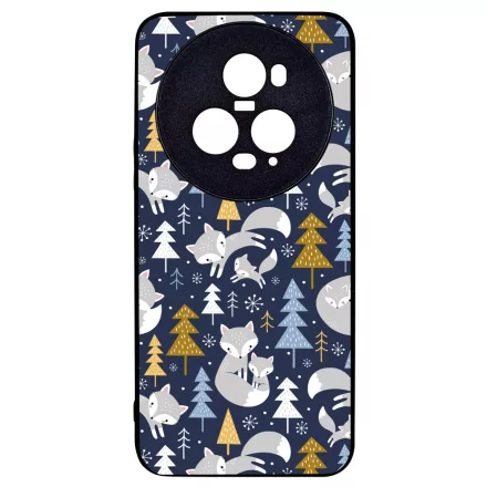 Tündéri Karácsonyi róka mintás Honor Magic 5 Pro tok