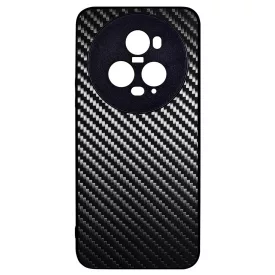 Ezüst karbon fiber mintás Honor Magic 5 Pro tok