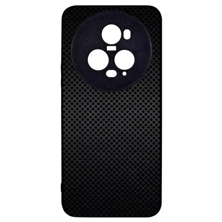 Speaker fekete metál mintás Honor Magic 5 Pro tok