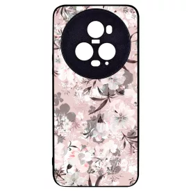 Puderpink tavaszi viragos Honor Magic 5 Pro tok