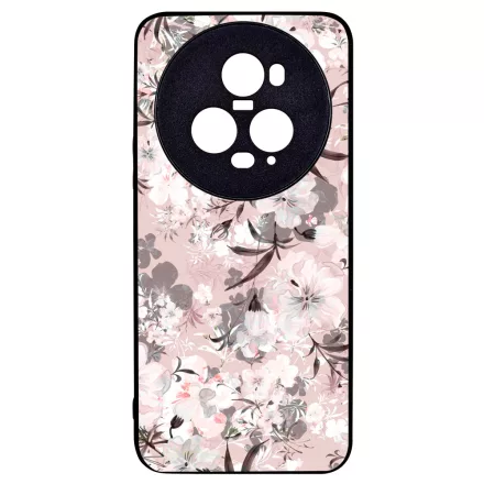 Puderpink tavaszi viragos Honor Magic 5 Pro tok